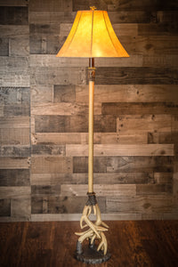 Ben's Cabin 62” H Antler Floor Lamp