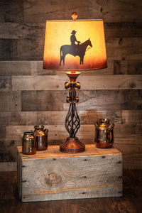 Ben's Cabin 31” H Home on the Range Table Lamps - Set of 2