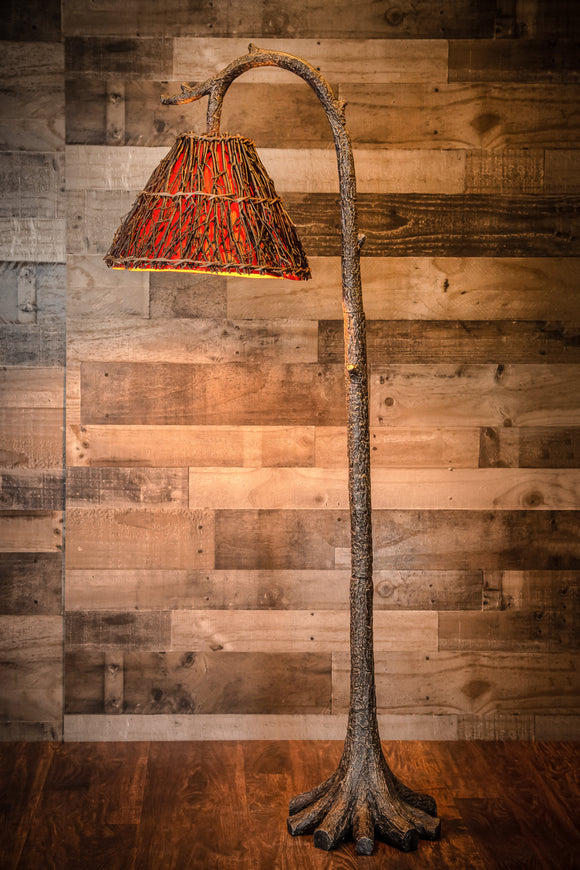 Ben's Cabin 58.5” H Tree Trunk Floor Lamp
